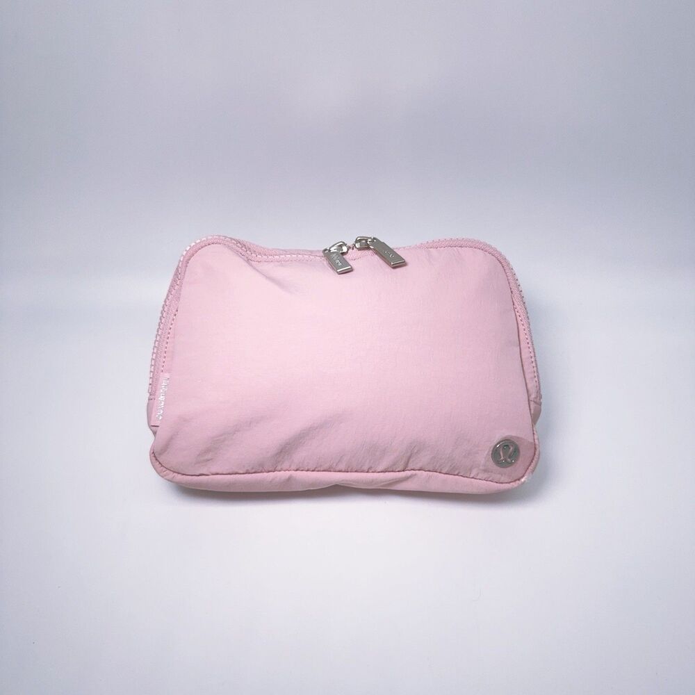 Lululemon Everywhere Belt Bag Large 2L Light Pink Haze Silver Fanny Pack NWT